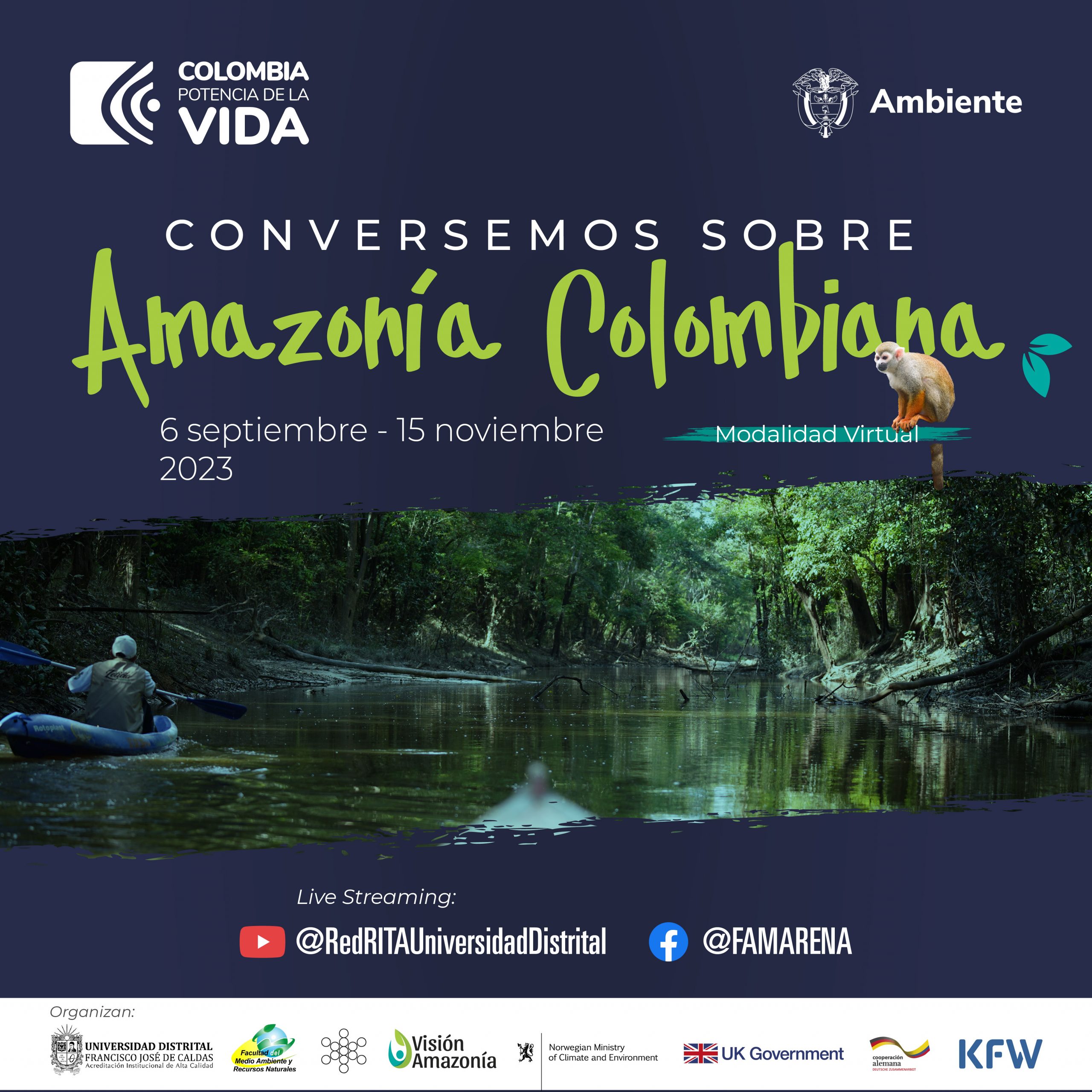 Con la academia se trabaja en equipo para amplificar el mensaje que busca proteger la Amazonía colombiana