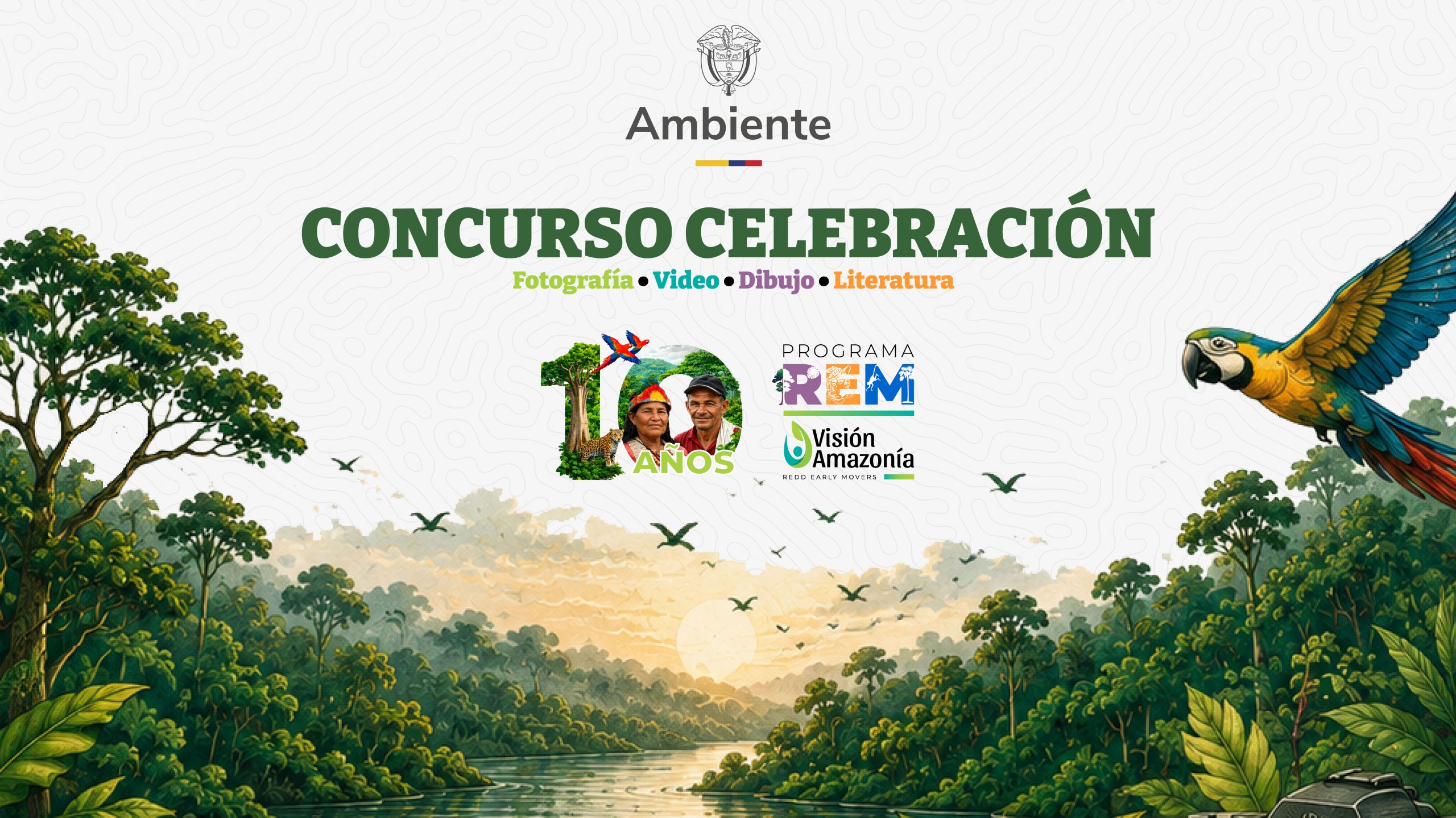 359 voces aceptaron el reto de contar la Amazonía a través del arte